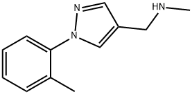 N-METHYL-1-[1-(2-METHYLPHENYL)-1H-PYRAZOL-4-YL]METHANAMINE