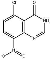 5-CHLORO-8-NITROQUINAZOLIN-4-OL 结构式