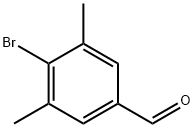 4-ブロモ-3,5-ジメチルベンズアルデヒド 化学構造式