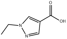 1-乙基-1H-吡唑-4-甲酸,400858-54-0,结构式