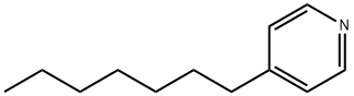 4-HEPTYLPYRIDINE,40089-90-5,结构式