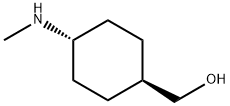 Trans-(4-MethylaMinocyclohexyl)Methanol Structure
