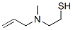 Ethanethiol, 2-(methyl-2-propenylamino)- (9CI) Structure