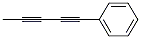 Benzene, 1,3-pentadiynyl- (9CI) Structure