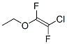 1-Chloro-2-ethoxy-1,2-difluoroethene Struktur
