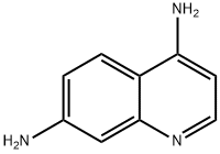 4,7-Quinolinediamine(9CI) 结构式