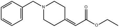 (1-苄基哌啶-4-基)乙酸乙酯, 40110-55-2, 结构式