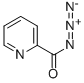 ピリジン-2-カルボニル アジド 化学構造式