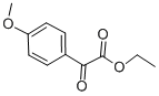 乙酯4-甲氧基苯并基甲酸盐,40140-16-7,结构式