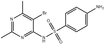 4-Amino-N-(5-bromo-2,6-dimethyl-4-pyrimidinyl)benzene-1-sulfonamide|