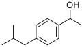 1-(4-イソブチルフェニル)エタノール 化学構造式