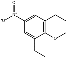 Benzene, 1,3-diethyl-2-methoxy-5-nitro- (9CI),401514-25-8,结构式