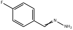 Benzaldehyde, 4-fluoro-, hydrazone (9CI) Struktur