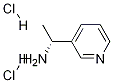 (R)-1-吡啶-3-基乙胺,40154-75-4,结构式