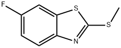 Benzothiazole, 6-fluoro-2-(methylthio)- (9CI) Structure
