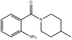 (2-AMINOPHENYL)(4-METHYL-1-PIPERIDINYL)METHANONE Struktur