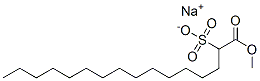 sodium 1-methoxy-1-oxohexadecane-2-sulphonate