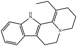 14-エチル-15,20-ジデエチルコリナン-3(14)-エン 化学構造式