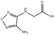 Glycine, N-(4-amino-1,2,5-oxadiazol-3-yl)- (9CI) 结构式