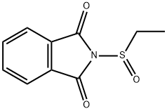 N-(エチルスルフィニル)フタルイミド 化学構造式