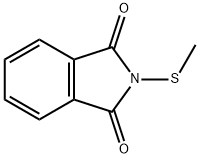 N-(メチルチオ)フタルイミド 化学構造式
