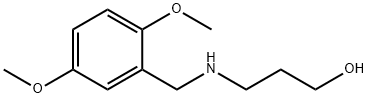 3-(2,5-DIMETHOXY-BENZYLAMINO)-PROPAN-1-OL Structure