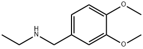 N-(3,4-DIMETHOXYBENZYL)-N-ETHYLAMINE HYDROCHLORIDE Structure