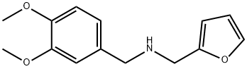 (3,4-DIMETHOXY-BENZYL)-FURAN-2-YLMETHYL-AMINE Struktur