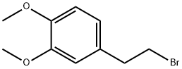3,4-二甲氧基苯乙基溴, 40173-90-8, 结构式
