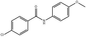 4-Chloro-N-(4-Methoxyphenyl)benzaMide, 97% Struktur