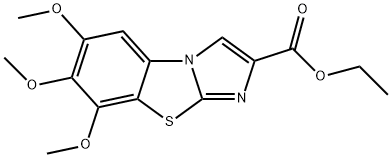 6,7,8-TRIMETHOXYIMIDAZO[2,1-B]BENZOTHIAZOLE-2-CARBOXYLIC ACID ETHYL ESTER|