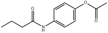 4-Butyramidophenyl Acetate,40188-44-1,结构式