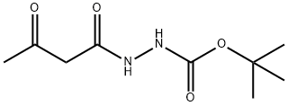 Hydrazinecarboxylic acid, 2-(1,3-dioxobutyl)-, 1,1-dimethylethyl ester (9CI) Struktur