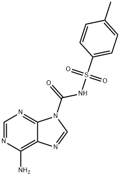 6-AMINO-N-[(4-METHYLPHENYL)SULFONYL]-9H-PURINE-9-CARBOXAMIDE|