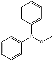 Diphenylmethoxyphosphine Structure