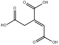 反式-乌头酸,4023-65-8,结构式