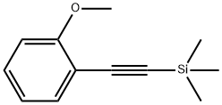 [(2-甲氧基苯基)乙炔基]三甲基硅烷,40230-91-9,结构式