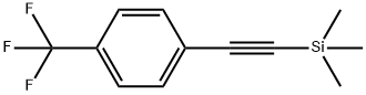 1-[(三甲基甲硅烷基)乙炔基]-4-(三氟甲基)苯, 40230-95-3, 结构式