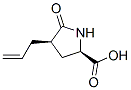 D-Proline, 5-oxo-4-(2-propenyl)-, (4R)- (9CI) 化学構造式
