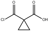 Cyclopropanecarboxylic acid, 1-(chlorocarbonyl)- (9CI) 化学構造式