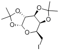 6-碘-1,2:3,4-双-O-异丙亚基-Α-D-吡喃半乳糖, 4026-28-2, 结构式