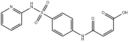 4-oxo-4-[[4-[(2-pyridylamino)sulphonyl]phenyl]amino]isocrotonic acid  Structure