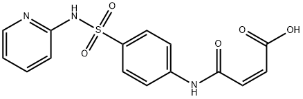 4-oxo-4-[[4-[(2-pyridylamino)sulphonyl]phenyl]amino]isocrotonic acid Structure