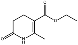 2-甲基-6-氧代-1,4,5,6-四氢吡啶-3-羧酸乙酯 结构式