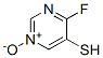 5-Pyrimidinethiol, 4-fluoro-, 1-oxide (9CI)|