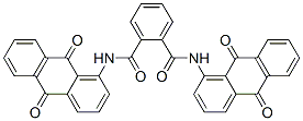 N,N'-bis(9,10-dihydro-9,10-dioxo-1-anthryl)phthaldiamide Struktur