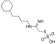 Thiosulfuric acid hydrogen S-[2-[(4-cyclohexylbutyl)amino]-2-iminoethyl] ester|