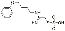 Thiosulfuric acid hydrogen S-[2-imino-2-[(4-phenoxybutyl)amino]ethyl] ester|