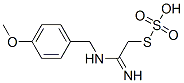 40283-93-0 Thiosulfuric acid hydrogen S-[2-imino-2-[[(4-methoxyphenyl)methyl]amino]ethyl] ester