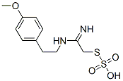 40283-94-1 Thiosulfuric acid hydrogen S-[2-imino-2-[[2-(4-methoxyphenyl)ethyl]amino]ethyl] ester